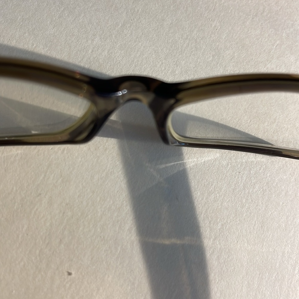 Guess Men’s Stylish Clear Brown Rectangular Eyegl… - image 7